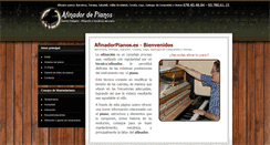 Desktop Screenshot of afinadorpianos.es